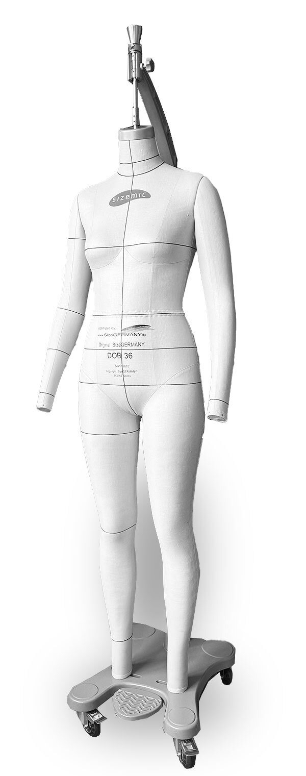 Schneiderbüste des Hamburger Schnittmachers für Damenmode und Herrenmode